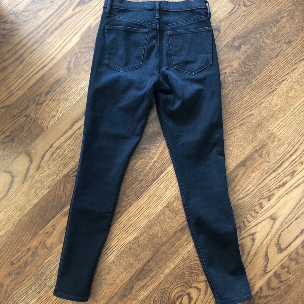Gap denim high rise skinny jeans